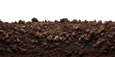 Black soil cut out