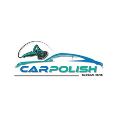 Illustration vector graphic of car polish servis logo design template