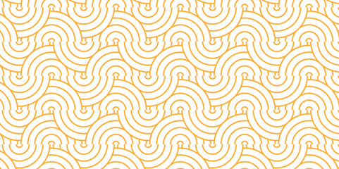 Vector overlapping Pattern Minimal diamond geometric waves spiral transparent and abstract circle wave line. brown seamless tile stripe geometric create retro square line backdrop pattern background.