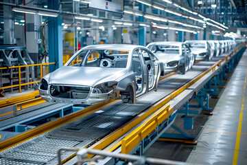 Car body production line