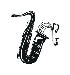 jazz saxophone instrument
