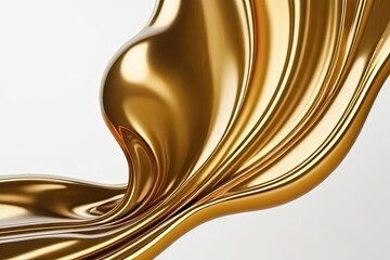 Naklejka premium abstract liquid gold background