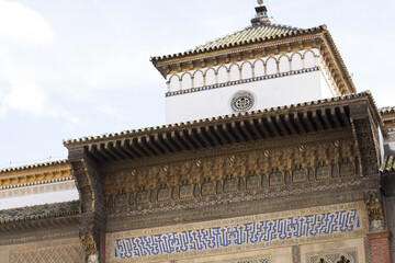 Fototapeta premium Seville, Spain, Real Alcazar, historic royal palace