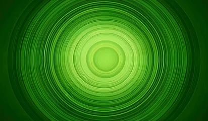 Fotobehang Abstract background texture of green circles. AI Generated © Jason Yoder
