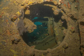 Sea pollution in metals and other garbage at the Sea of the Philippines
