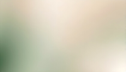 Abstract soft gradient background beige white green shaded effect blurred natural pale colours - obrazy, fototapety, plakaty