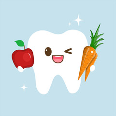 happy healthy tooth