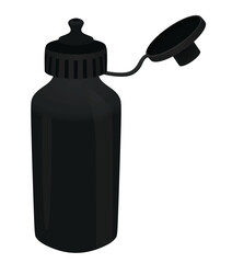Sport water bottle. vector illustration