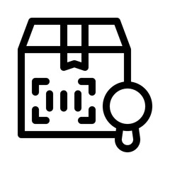barcode line icon