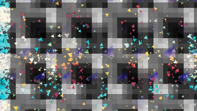Geometrische Abstraktion, Hintergrund f&uuml;r Video-Design 3.
