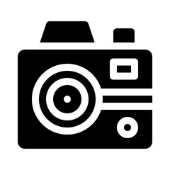 camera glyph icon