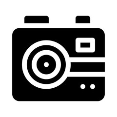camera glyph icon