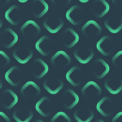 Fashionable Vibrant Seamless Pattern Trend Vector Turquoise Abstract Background. Mint Green Half Tone Art Illustration for Textile. Repetitive Graphic Modern Abstraction Wallpaper Dotwork Texture