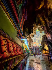 Batu Caves in Kuala Lumpur, one of the largest Hindu attractions in Malaysia