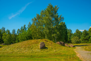 Minsk, Belarus: Geological park-museum of boulders in Minsk