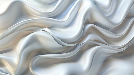 Obraz premium white silk background