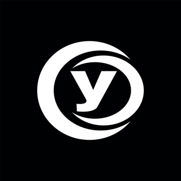 Letter Y minimalist logo and icon design