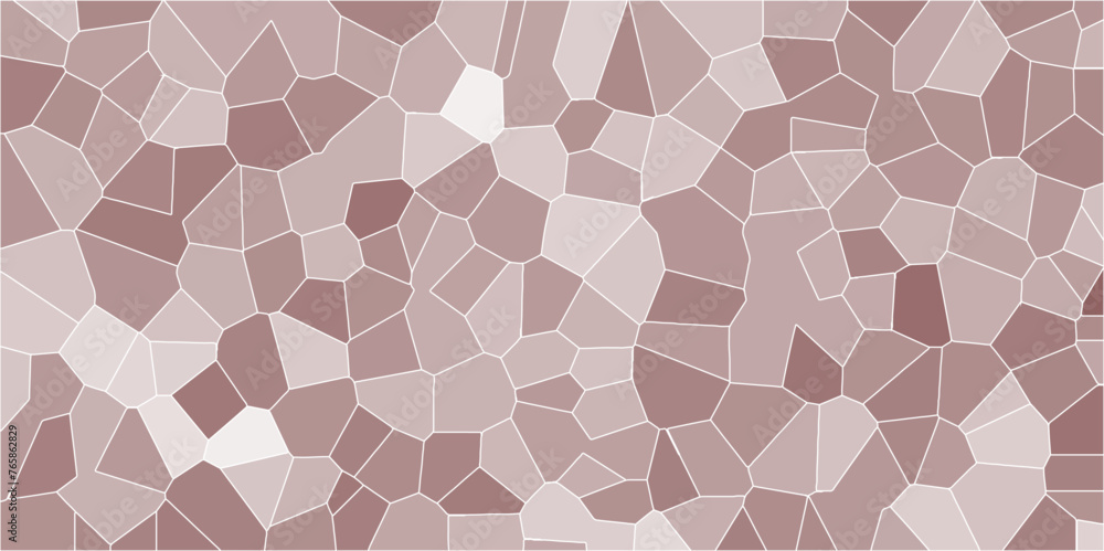 Poster multicolor broken stained glass background with white lines. aqua texture geometric modern creative 