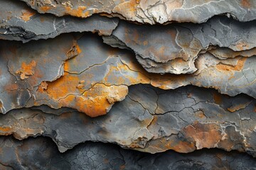 Rough mineral texture with a patchwork of colors, showcasing nature's diverse palette.