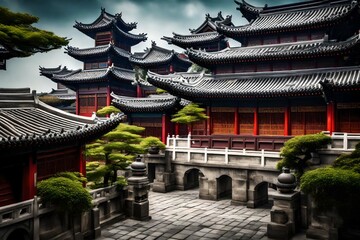 Naklejka premium temple of heaven