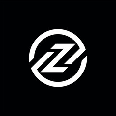 Letter Z Minimalist logo and icon design