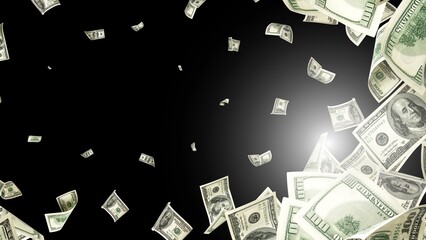 money and business trading illustration background