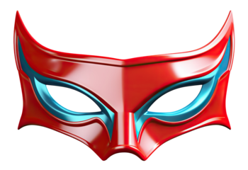 Superhero mask, cut out