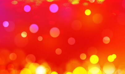 Red bokeh background banner, for Party, greetings, poster, ad, events, and various design works