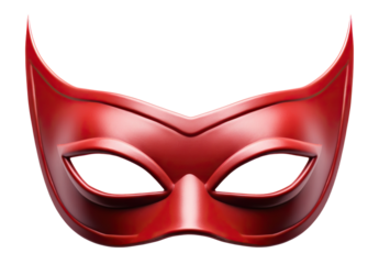 Superhero mask, cut out