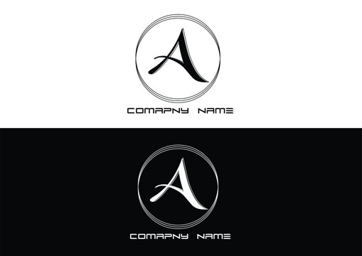 A latter Logo for company.