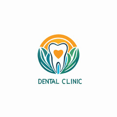 Fototapeta premium Dental Clinic Logo Design