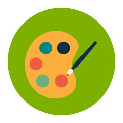 Educational colored icon pack