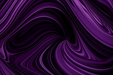 Obraz premium Black and Purple Swirly Background Design