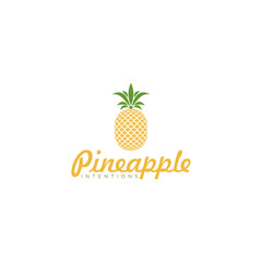 pineapple logo design