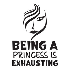 bing a princess is exhausting
