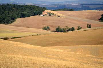 Wunderbare Landschaft der Toskana