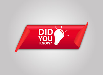  red flat sale web banner for did you know  banner and poster