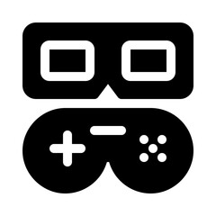 joystick glyph icon © Uicon Studio