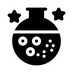 magic potion glyph icon