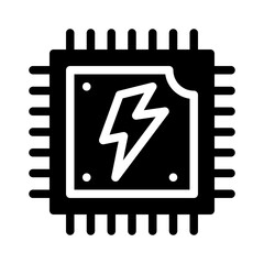 cpu glyph icon