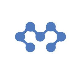 M letter logo design vector template