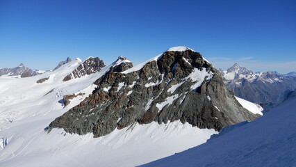 Pollux 4089m Roccia Nera 4074m Breithorn 4163m