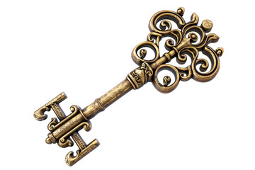 Enchanted key fantasy symbol