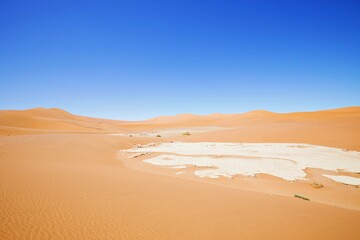 Fototapeta na wymiar Unendliche Weite in der Wüste