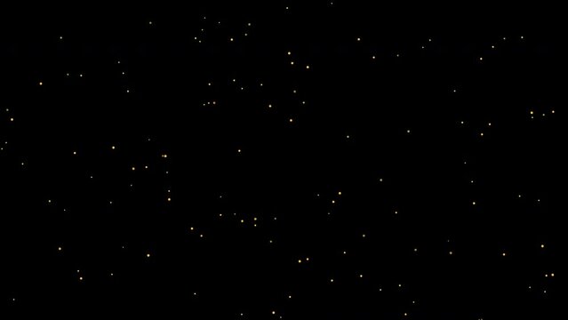 Sky stars, starry night dark background with starlight in universe space.