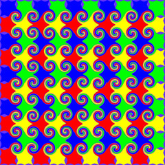 Latar Belakang Abstrak, Template, Desain Vektor Pola dan juga bunga penuh warna	