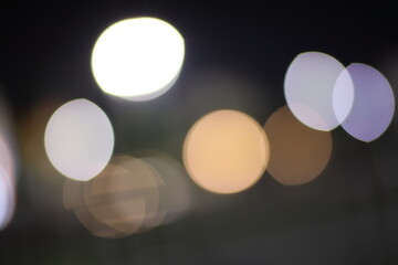 Abstract bokeh background.  Blurry light