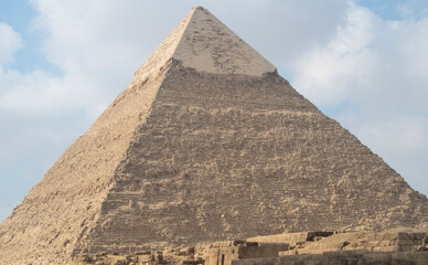 Fototapeta na wymiar Great pyramid of Giza