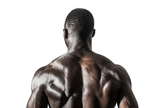 3d rendered illustration of a fit body isolated on a white background