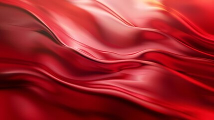 Obraz premium Abstract Red Background with Smooth Gradient and Soft Lighting, Modern Minimalist Design